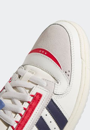 Tenis Lifestyle Marfil-Beige-Rojo-Azul adidas Originals Top Ten LP