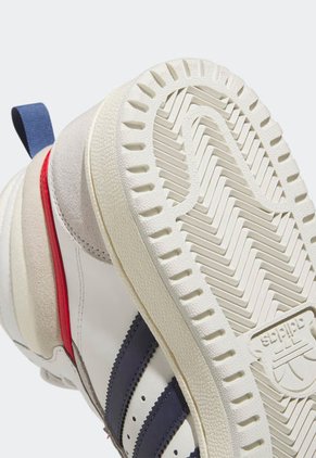 Tenis Lifestyle Marfil-Beige-Rojo-Azul adidas Originals Top Ten LP