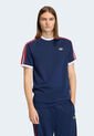 Camiseta adidas Originals 3 Rayas Azul de adidas Originals
