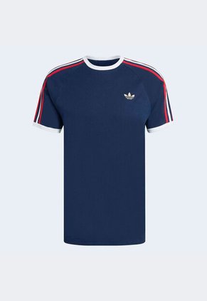 Camiseta adidas Originals 3 Rayas Azul
