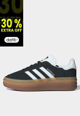 Tenis Lifestyle adidas Originals Gazelle Bold Negro adidas Originals