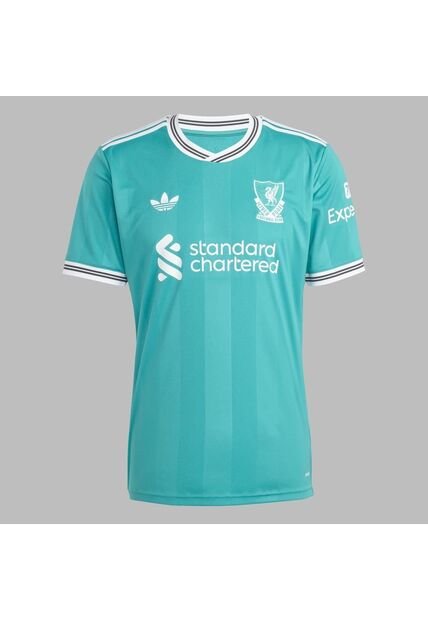 Camiseta Adidas Hombre Tercera Liverpool FC 25/26  - Verde