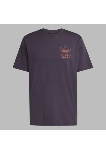 Camiseta Adidas Hombre FCBayern Terrace Icons Graphi-Purpura