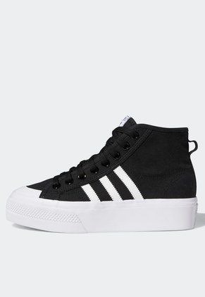 Tenis Lifestyle Negro-Blanco adidas Performance Nizza Platform Mid