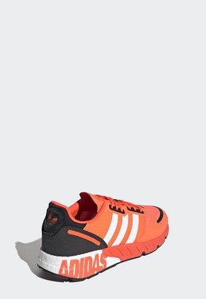 Tenis Lifestyle Naranja-Blanco-Negro adidas Originals Zx 1k Boost