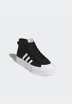Tenis Lifestyle Negro-Blanco adidas Performance Nizza Platform Mid