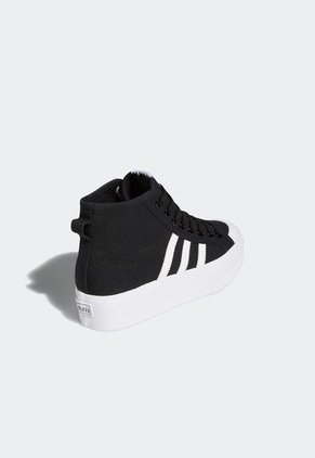 Tenis Lifestyle Negro-Blanco adidas Performance Nizza Platform Mid