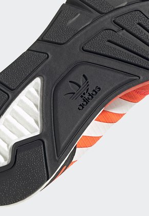 Tenis Lifestyle Naranja-Blanco-Negro adidas Originals Zx 1k Boost