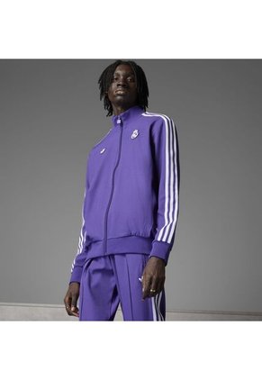 Chaqueta Adidas Hombre Real Madrid Terrace Icons - Morado