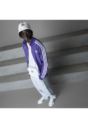 Chaqueta Adidas Hombre Real Madrid Terrace Icons - Morado