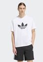 Camiseta adidas Originals Adicolor Trifolio  Blanco de adidas Originals