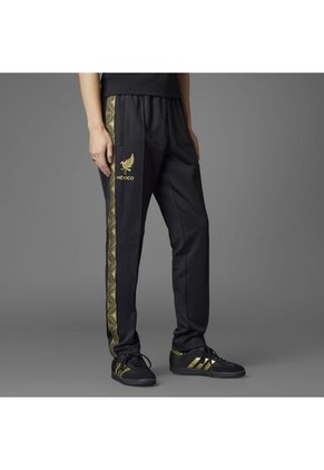 Pantalón Adidas Hombre Fed – Mexico - Negro-Dorado