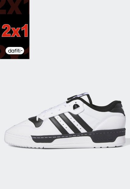 Tenis Lifestyle Blanco-Negro adidas Originals Rivalry Low