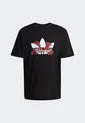 Camiseta adidas Originals Serie Trifolio Roses Negro de adidas Originals