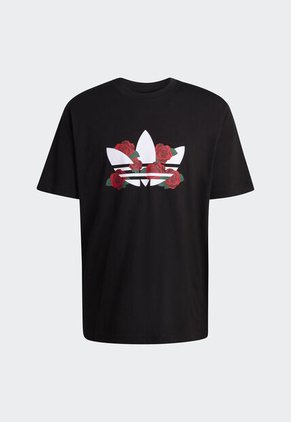 Camiseta adidas Originals Serie Trifolio Roses Negro