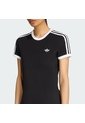 Vestido Negro Adidas 3 Rayas Mujer de adidas Originals