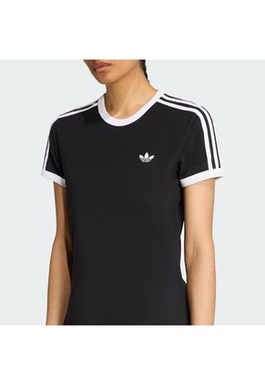 Vestido Negro Adidas 3 Rayas Mujer