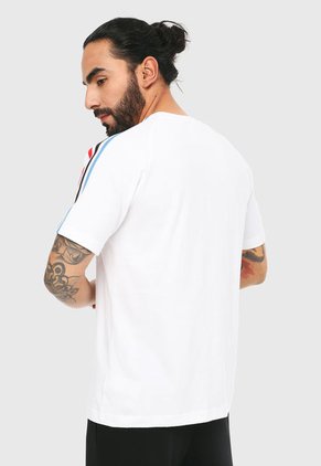 Camiseta Blanco-Azul-Rojo adidas Originals Adicolor Tricolor