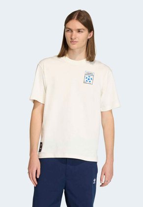 Camiseta adidas Originals Archive Country Flag Marfil