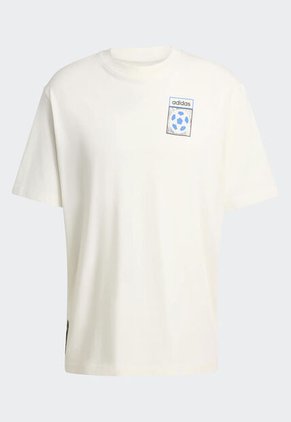Camiseta adidas Originals Archive Country Flag Marfil