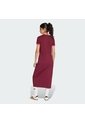 Vestido Vinotinto Adidas 3 Rayas Mujer de adidas Originals