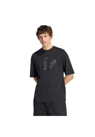 Camiseta Negra Adidas Camo 2 Trifolio Hombre adidas Originals
