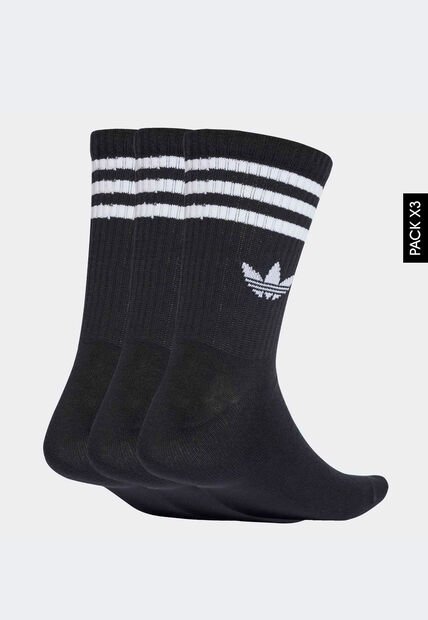 Medias X3 adidas Originals Negro