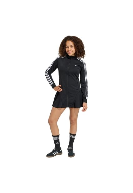 Vestido Negro Adidas Firebird Niñas