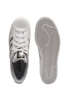 Tenis Blanco-Plateado adidas Originals superstar