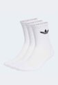 Medias X3 adidas Originals Trefoil Cushion Crew  Blanco de adidas Originals