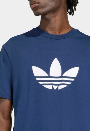 Camiseta adidas Originals ADICOLOR TRIFOLIO Azul
