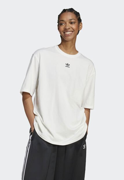 Camiseta adidas Originals Essentials Boyfriend Blanco