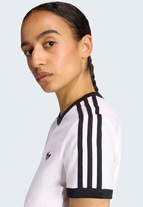 Camiseta adidas Originals 3 Rayas Blanco