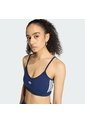 Bralette Azul Adidas 3 Rayas Mujer de adidas Originals