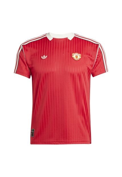 Adidas Originals Camiseta Adidas Unisex Performance Manchester United Icon -  Rojo Camiseta