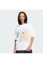 Camiseta Blanca Adidas Care Bears Oversize Mujer de adidas Originals