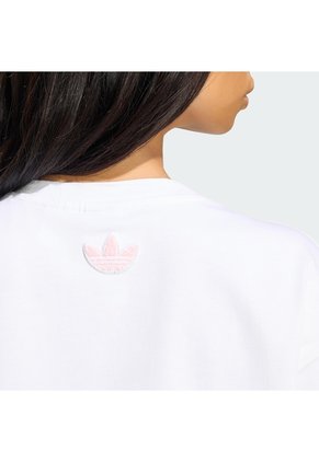 Camiseta Blanca Adidas Care Bears Oversize Mujer