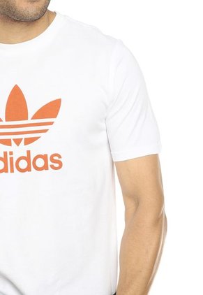 Camiseta Blanca adidas Originals Trefoil T - Shirt