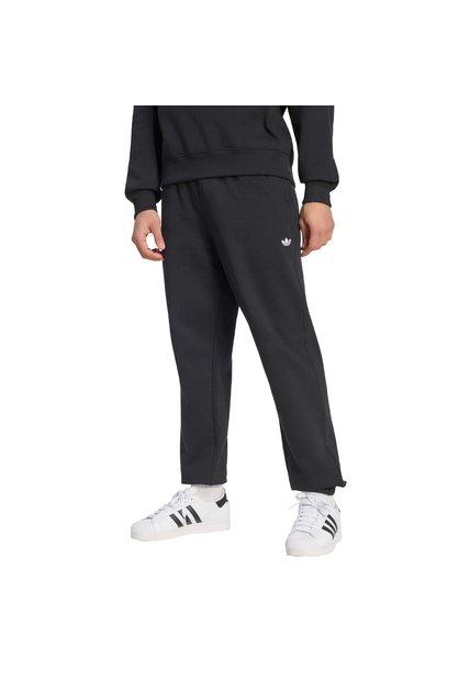 Pantalón Negro Adidas Essentials Trifolio Clásico Hombre