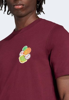 Camiseta adidas Originals Series Borgoña