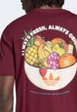 Camiseta adidas Originals Series Borgoña de adidas Originals