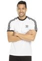Camiseta Blanca-Negra adidas Originals 3 - Stripes Tee de adidas Originals