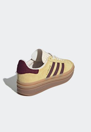 Tenis Lifestyle Ocre-Borgoña adidas Originals Gazelle Bold