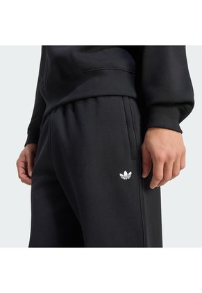 Pantalón Negro Adidas Essentials Trifolio Clásico Hombre