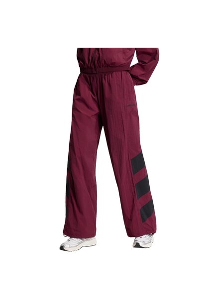 Pantalón Vinotinto Adidas Blocking Mujer