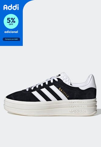 Tenis adidas Originals Gazelle Bold Negro adidas Originals