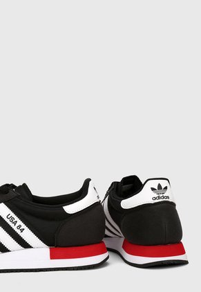 Tenis Lifestyle Negro-Blanco-Rojo adidas Originals USA 84