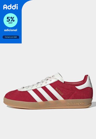 Tenis adidas Originals Gazelle Indoor Rojo adidas Originals