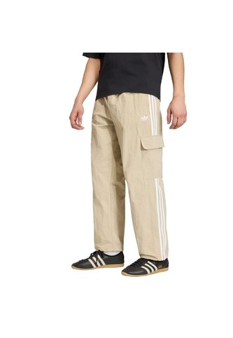 Pantalón Beige Adidas Cargo Adicolor Classics 3 Rayas Hombre adidas Originals