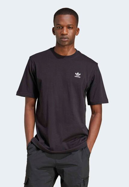 Camiseta adidas Originals Essentials Trefoil Negro